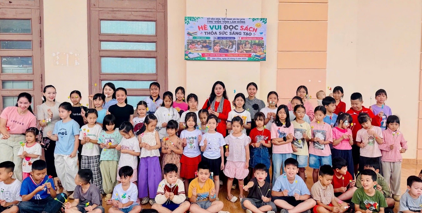Thư viện Rộn rã chào hè cùng thiếu nhi