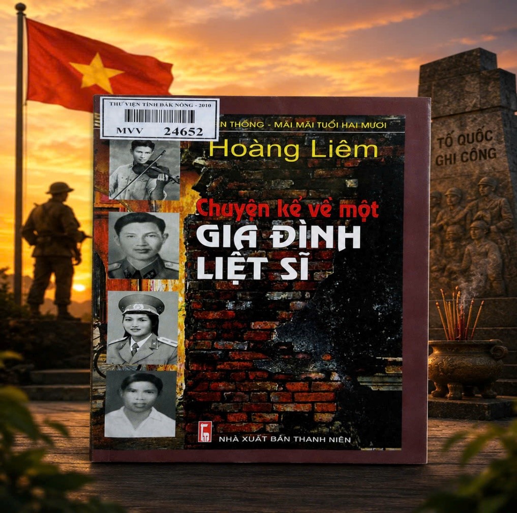 Giới thiệu ấn phẩm sách  “Chuyện kể về một gia đình liệt sĩ”